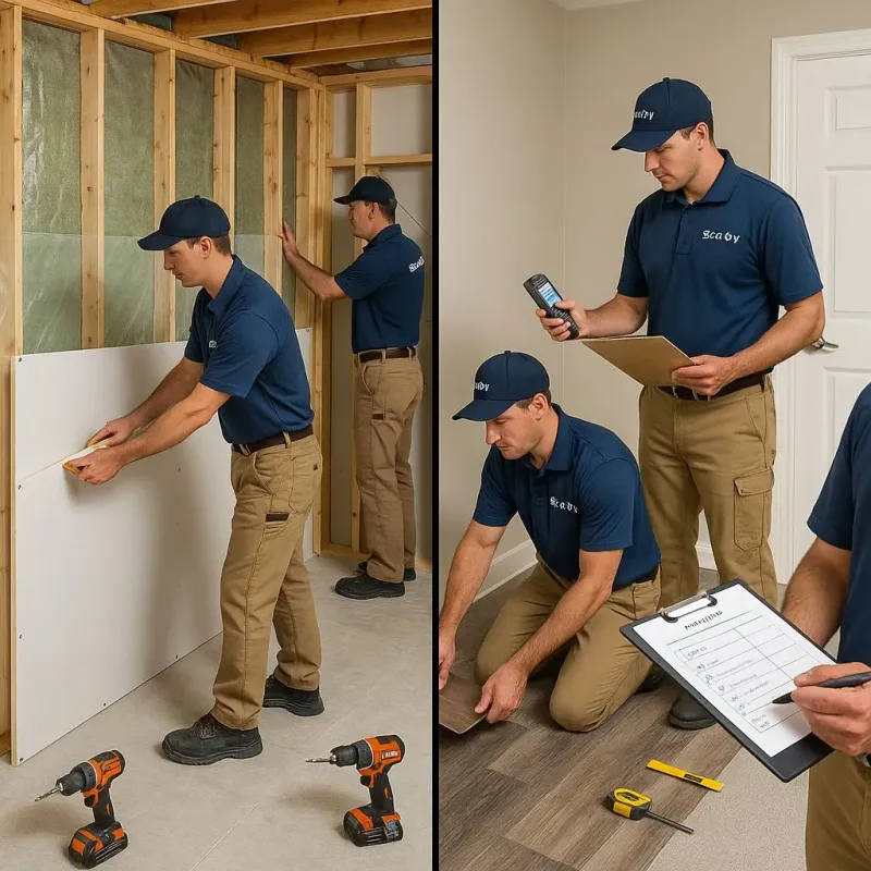 Repairs and Reconstruction process in Towaoc, CO